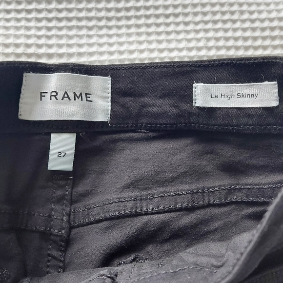 FRAME DENIM Le High Skinny Stretchy High-Rise Comfy Jeans Size 27 - Picture 9 of 14